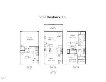 939 Haybeck Ln, Apex, NC 27523